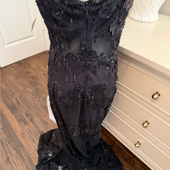 NWT Dress the Population Aria Sequin Gown-N2 - Picture 7 of 10